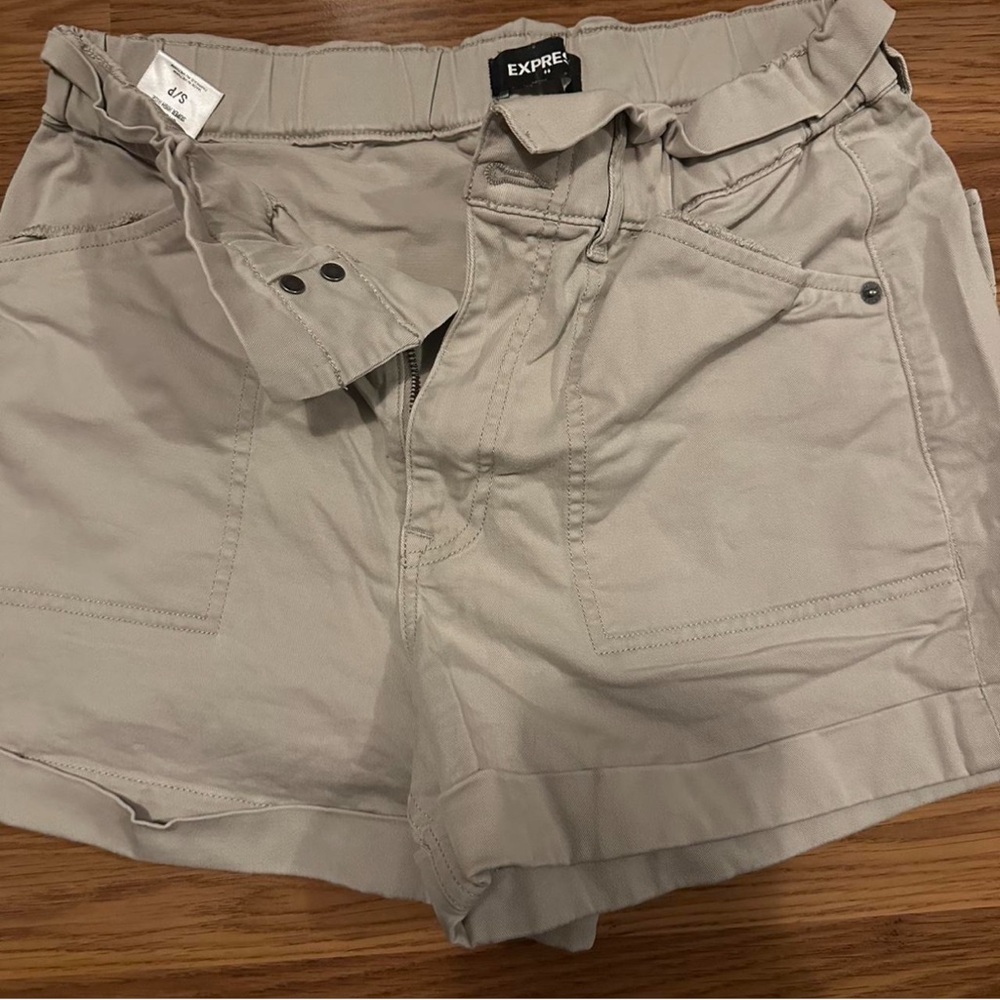 Express Tan Shorts